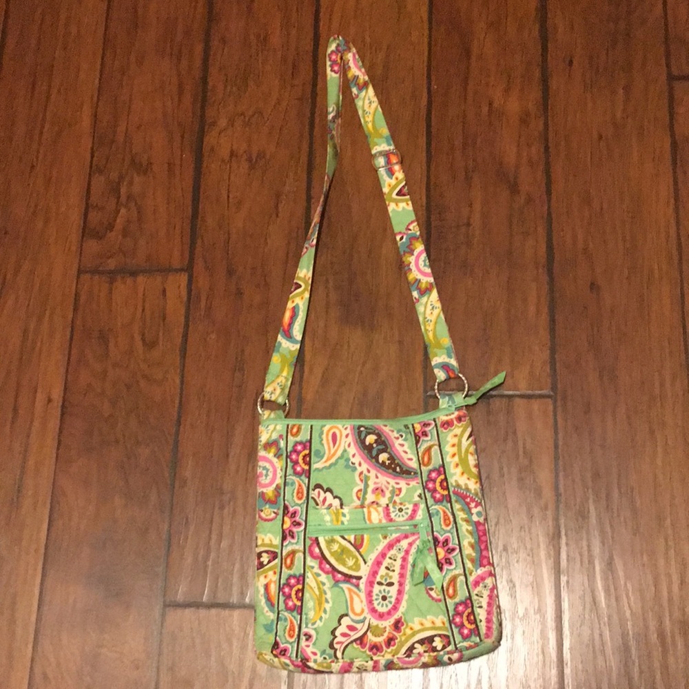 Vera Bradley large crossbody bag.